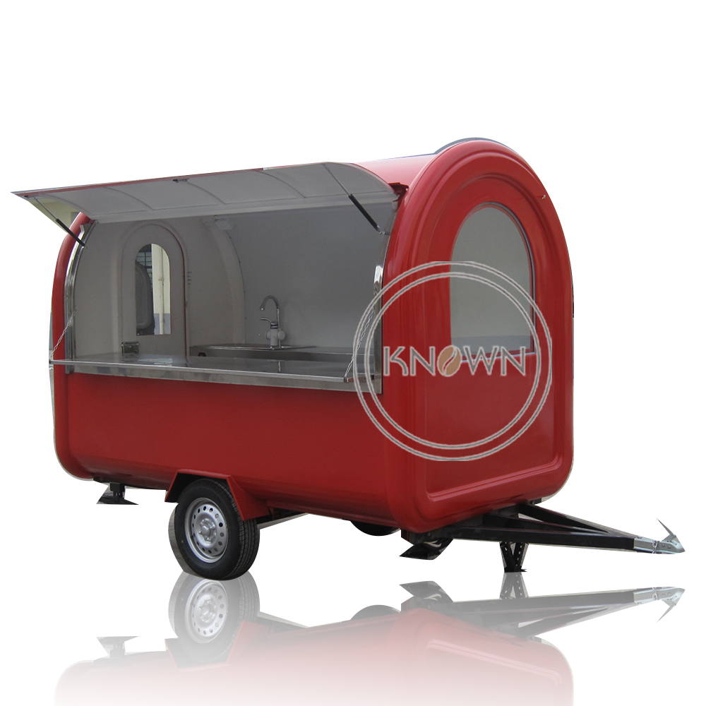 Hot Dog Vending Cart - OEM levert de commerciële hotdogtrolley hotdog-automaatjes