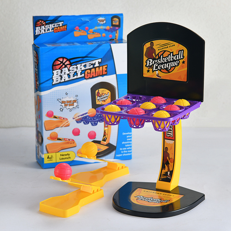 Basketball Arcade Game - Klassieke Finger Flick basketbaltafelspel 2-persoons interactief