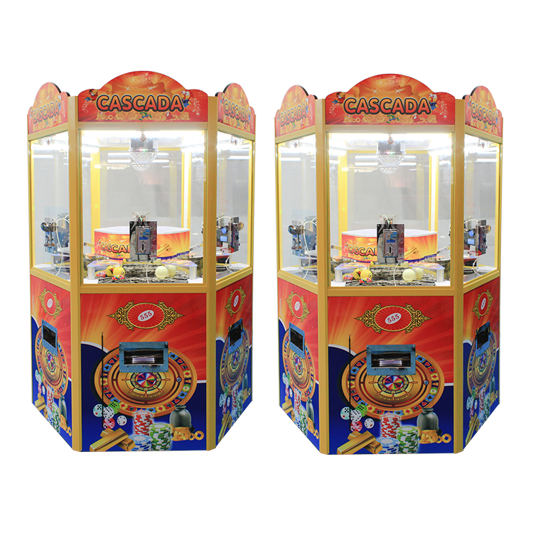 Arcade Style Vending Machine - 6-speler arcade spelautomaten, muntbediende coin pusher