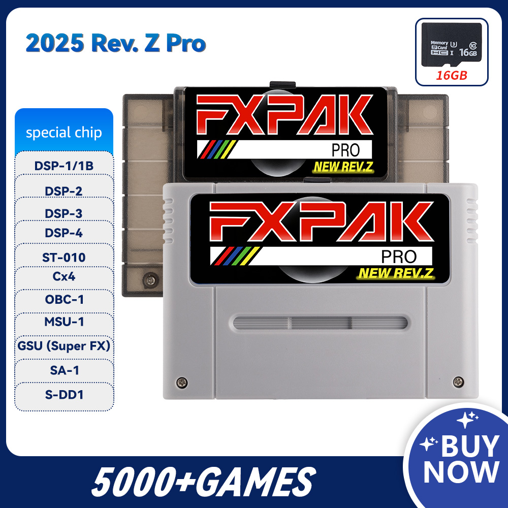 Arcade Z - Laatste FXPAK Rev. Z Version Pro