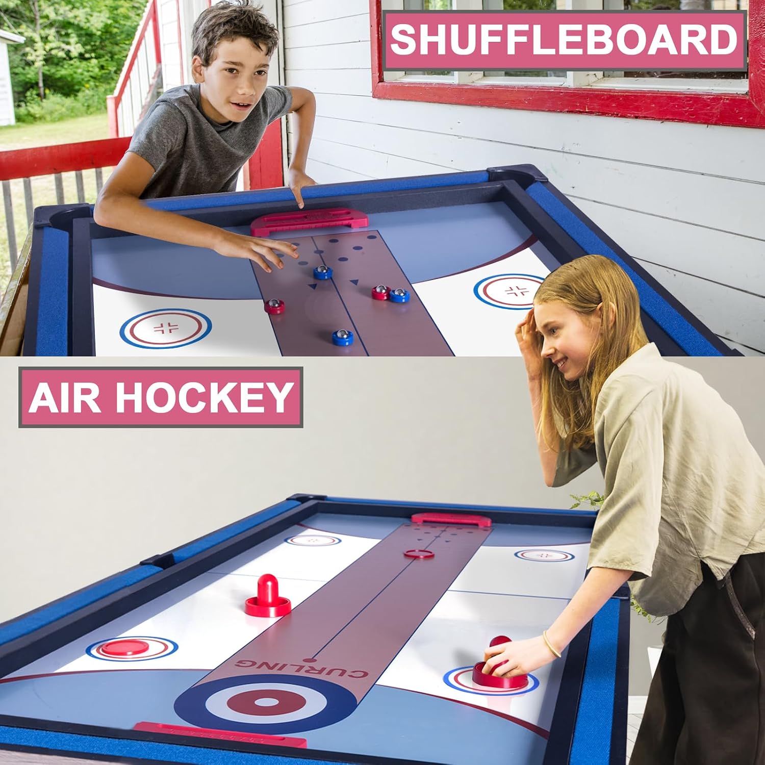 5-in-1 multifunctionele gameta - Air Hockey Table recensie en prijs