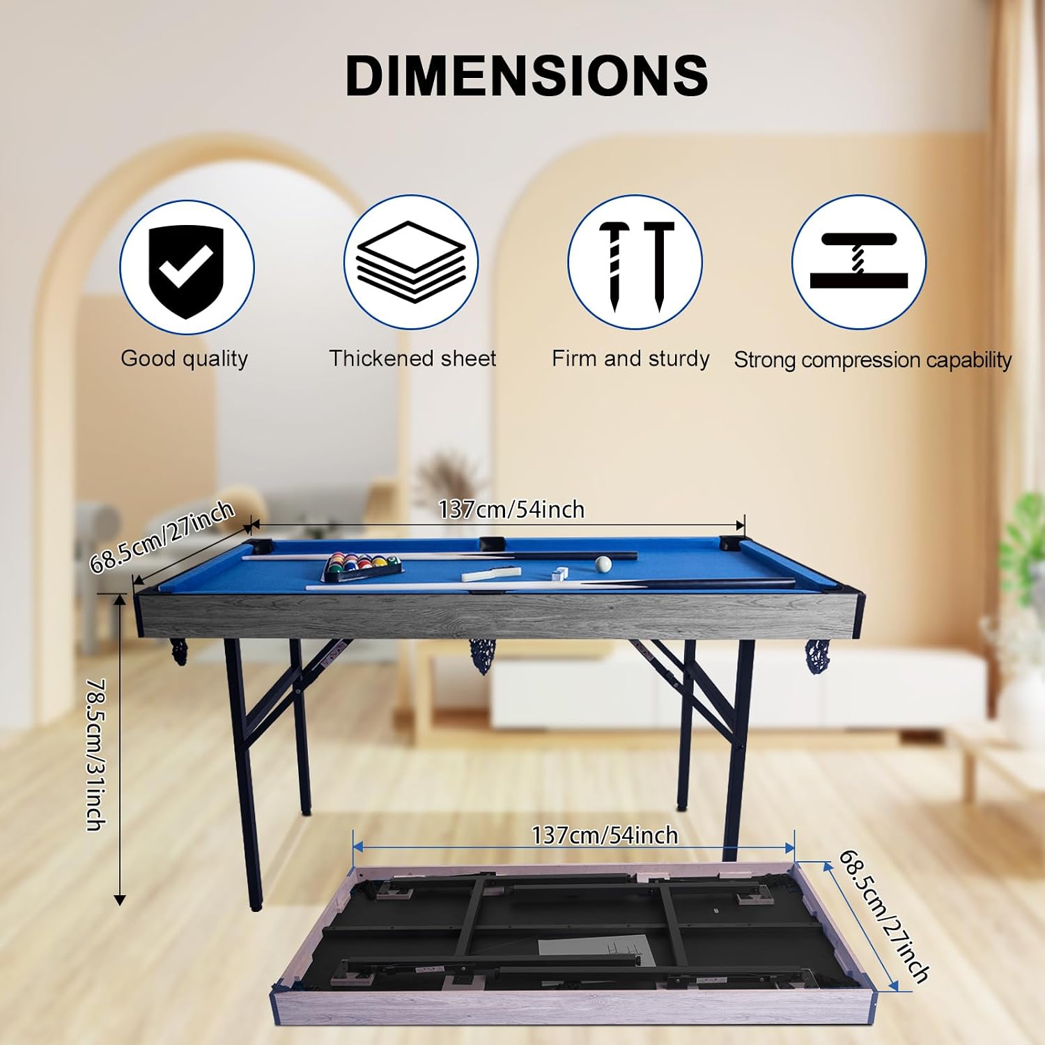 5-in-1 multifunctionele gameta - Air Hockey Table recensie en prijs